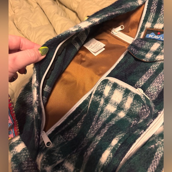 KAVU Plaid Rope Bag NWT - Picture 2 of 6